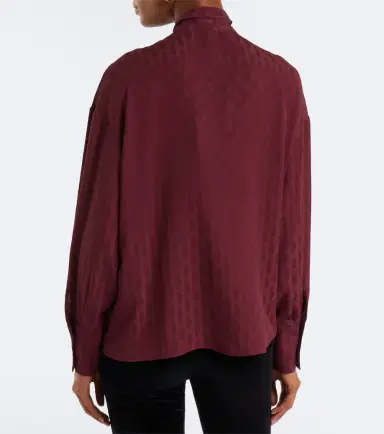 Etro Tie-neck paisley jacquard blouse | Thumbnail 4 Etro Tie-neck paisley jacquard blouse | Thumbnail 4