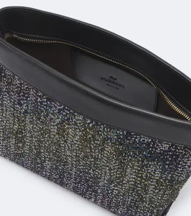 Missoni Sequined leather-trimmed clutch | Thumbnail 3 Missoni Sequined leather-trimmed clutch | Thumbnail 3