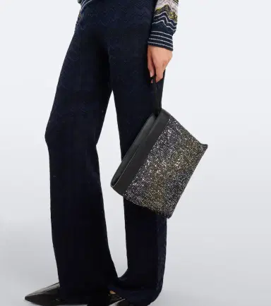 Missoni Sequined leather-trimmed clutch | Thumbnail 5 Missoni Sequined leather-trimmed clutch | Thumbnail 5