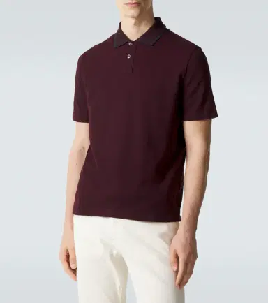 Brioni Cotton piqué polo shirt | Thumbnail 3 Brioni Cotton piqué polo shirt | Thumbnail 3
