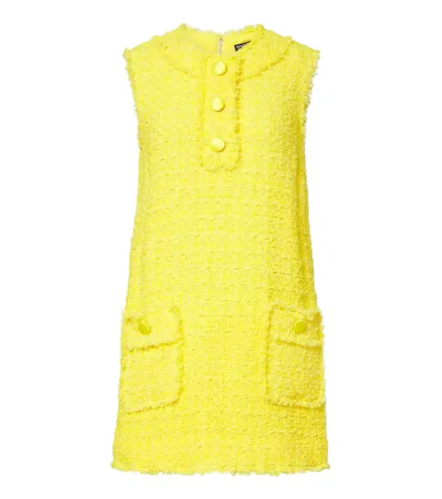 Cotton-blend tweed minidress Cotton-blend tweed minidress