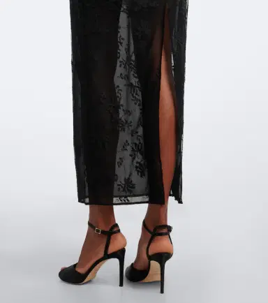 Alessandra Rich Bow-detail cotton-blend lace midi dress | Thumbnail 6 Alessandra Rich Bow-detail cotton-blend lace midi dress | Thumbnail 6