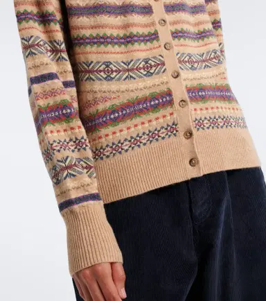 Polo Ralph Lauren Fair Isle jacquard wool-blend cardigan | Thumbnail 2 Polo Ralph Lauren Fair Isle jacquard wool-blend cardigan | Thumbnail 2