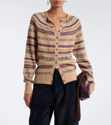 Polo Ralph Lauren Fair Isle jacquard wool-blend cardigan | Thumbnail 3 Polo Ralph Lauren Fair Isle jacquard wool-blend cardigan | Thumbnail 3