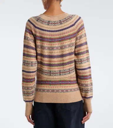 Polo Ralph Lauren Fair Isle jacquard wool-blend cardigan | Thumbnail 5 Polo Ralph Lauren Fair Isle jacquard wool-blend cardigan | Thumbnail 5