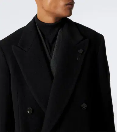 Lardini Double-breasted virgin wool coat | Thumbnail 6 Lardini Double-breasted virgin wool coat | Thumbnail 6