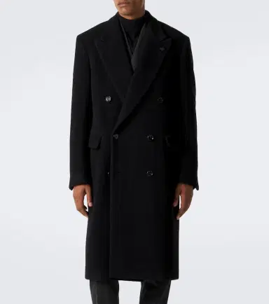 Lardini Double-breasted virgin wool coat | Thumbnail 7 Lardini Double-breasted virgin wool coat | Thumbnail 7