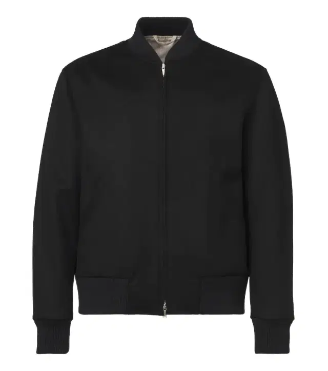 Virgin wool bomber jacket Virgin wool bomber jacket