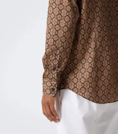 Etro Printed cotton poplin shirt | Thumbnail 6 Etro Printed cotton poplin shirt | Thumbnail 6