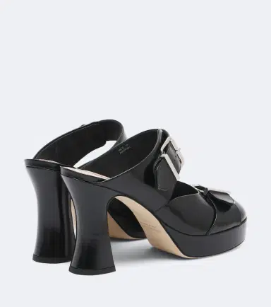 Simone Rocha Buckle Sculpt leather mules | Thumbnail 2 Simone Rocha Buckle Sculpt leather mules | Thumbnail 2