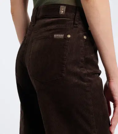7 For All Mankind Lotta cotton-blend corduroy flared pants | Thumbnail 6 7 For All Mankind Lotta cotton-blend corduroy flared pants | Thumbnail 6