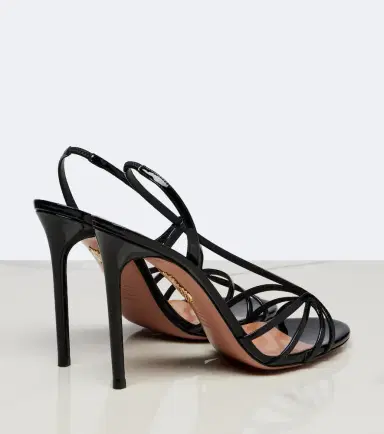 Aquazzura Talk To Me patent leather slingback sandals | Thumbnail 4 Aquazzura Talk To Me patent leather slingback sandals | Thumbnail 4