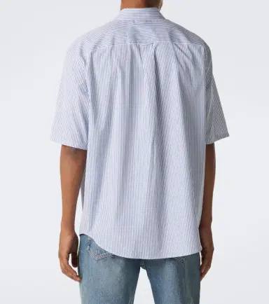 Saint Laurent Cassandre striped cotton shirt | Thumbnail 2 Saint Laurent Cassandre striped cotton shirt | Thumbnail 2