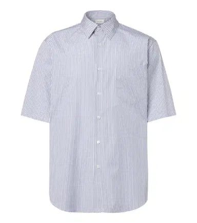 Saint Laurent Cassandre striped cotton shirt | Thumbnail 1 Saint Laurent Cassandre striped cotton shirt | Thumbnail 1