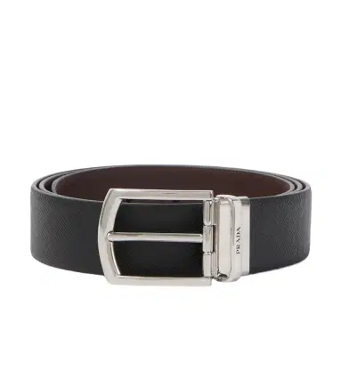 Prada Reversible Saffiano leather belt | Thumbnail 1 Prada Reversible Saffiano leather belt | Thumbnail 1