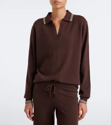The Upside Coco Luna cashmere-blend polo sweater | Thumbnail 3 The Upside Coco Luna cashmere-blend polo sweater | Thumbnail 3