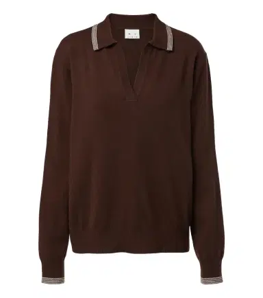 The Upside Coco Luna cashmere-blend polo sweater | Thumbnail 1 The Upside Coco Luna cashmere-blend polo sweater | Thumbnail 1