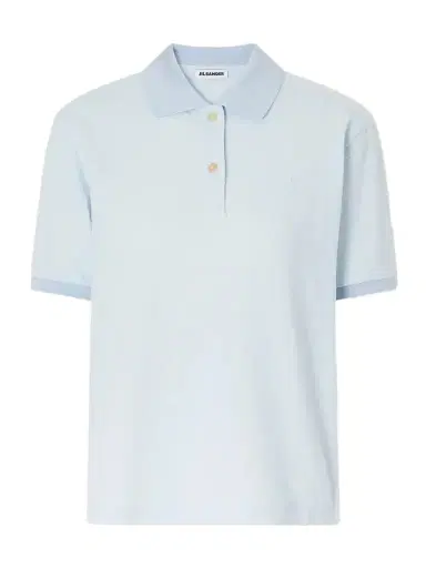 Jil Sander Logo-embroidered Cotton-piqué Polo Shirt | Thumbnail 1 Jil Sander Logo-embroidered Cotton-piqué Polo Shirt | Thumbnail 1