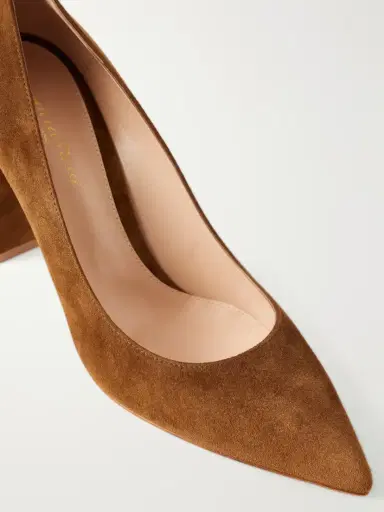 Gianvito Rossi Piper 85 Suede Pumps | Thumbnail 5 Gianvito Rossi Piper 85 Suede Pumps | Thumbnail 5