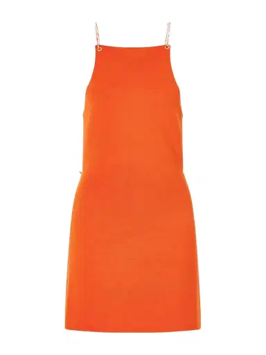 Cult Gaia Melba Open-back Embellished Knitted Mini Dress | Thumbnail 1 Cult Gaia Melba Open-back Embellished Knitted Mini Dress | Thumbnail 1