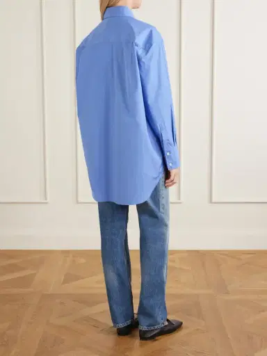 Anine Bing Plaza Cotton-poplin Shirt | Thumbnail 4 Anine Bing Plaza Cotton-poplin Shirt | Thumbnail 4