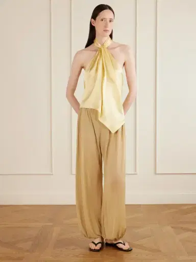 Aflalo Lolana Satin-jersey Balloon Pants | Thumbnail 2 Aflalo Lolana Satin-jersey Balloon Pants | Thumbnail 2