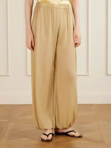 Aflalo Lolana Satin-jersey Balloon Pants | Thumbnail 3 Aflalo Lolana Satin-jersey Balloon Pants | Thumbnail 3
