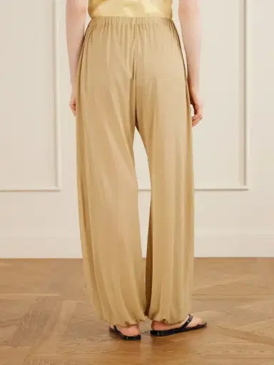 Aflalo Lolana Satin-jersey Balloon Pants | Thumbnail 4 Aflalo Lolana Satin-jersey Balloon Pants | Thumbnail 4