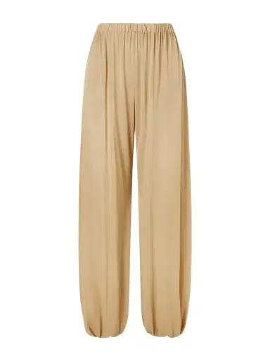 Aflalo Lolana Satin-jersey Balloon Pants | Thumbnail 1 Aflalo Lolana Satin-jersey Balloon Pants | Thumbnail 1