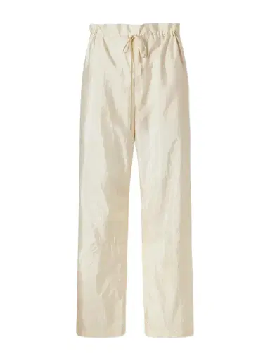 Aflalo Morocco Cotton And Silk-blend Habotai Wide-leg Pants | Thumbnail 1 Aflalo Morocco Cotton And Silk-blend Habotai Wide-leg Pants | Thumbnail 1
