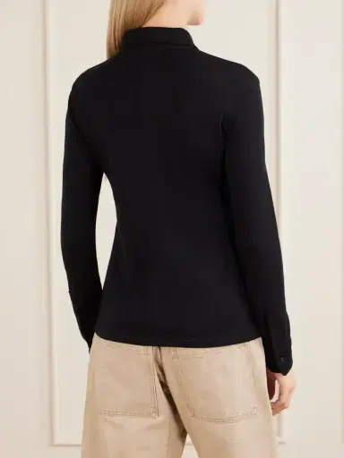 Nili Lotan Ibra Merino Wool Shirt | Thumbnail 4 Nili Lotan Ibra Merino Wool Shirt | Thumbnail 4