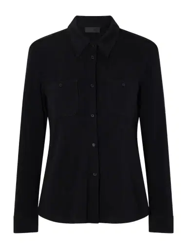 Nili Lotan Ibra Merino Wool Shirt | Thumbnail 1 Nili Lotan Ibra Merino Wool Shirt | Thumbnail 1