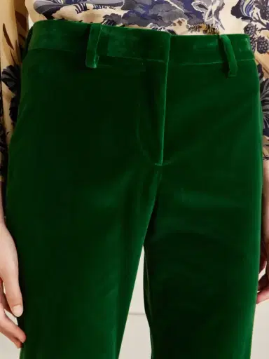 Etro Stretch-cotton Velvet Flared Pants | Thumbnail 5 Etro Stretch-cotton Velvet Flared Pants | Thumbnail 5