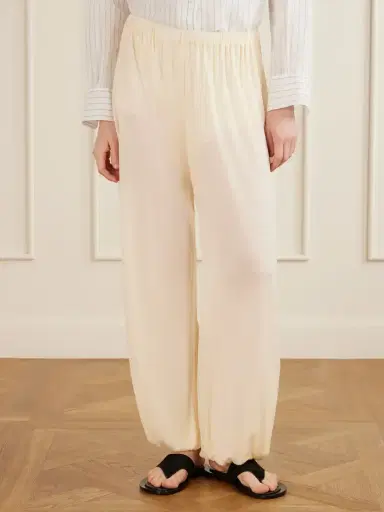 Aflalo Lolana Satin-jersey Balloon Pants | Thumbnail 3 Aflalo Lolana Satin-jersey Balloon Pants | Thumbnail 3