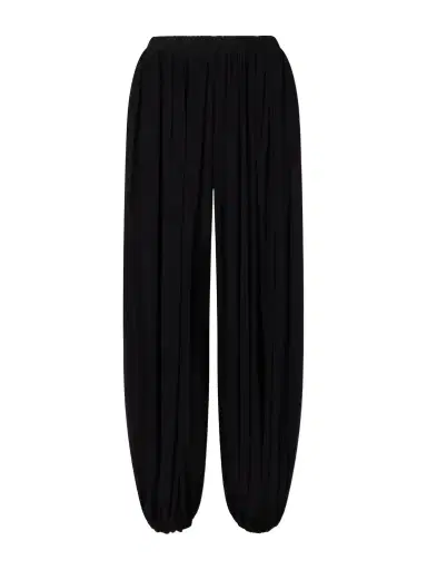 Aflalo Lolana Satin-jersey Balloon Pants | Thumbnail 1 Aflalo Lolana Satin-jersey Balloon Pants | Thumbnail 1