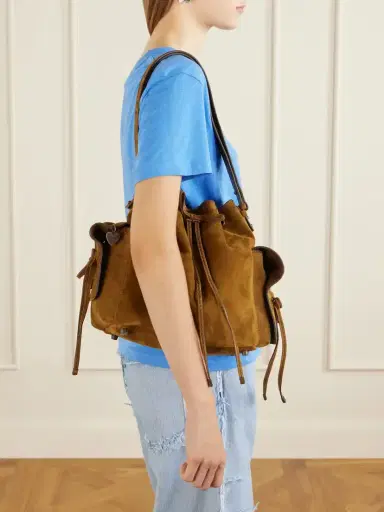 Acne Studios Suede Shoulder Bag | Thumbnail 2 Acne Studios Suede Shoulder Bag | Thumbnail 2
