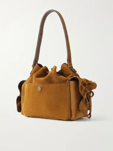 Acne Studios Suede Shoulder Bag | Thumbnail 4 Acne Studios Suede Shoulder Bag | Thumbnail 4