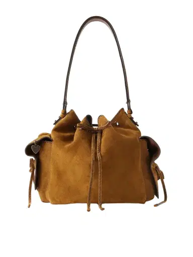 Acne Studios Suede Shoulder Bag | Thumbnail 1 Acne Studios Suede Shoulder Bag | Thumbnail 1