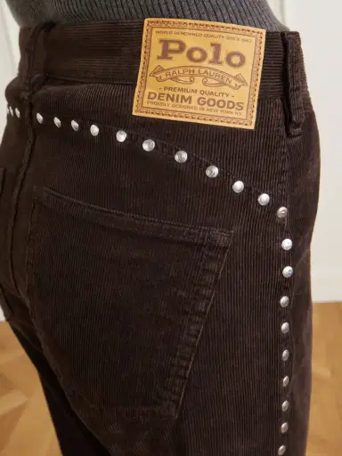 Polo Ralph Lauren Studded Stretch-cotton Corduroy Flared Pants | Thumbnail 5 Polo Ralph Lauren Studded Stretch-cotton Corduroy Flared Pants | Thumbnail 5