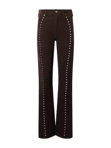 Polo Ralph Lauren Studded Stretch-cotton Corduroy Flared Pants | Thumbnail 1 Polo Ralph Lauren Studded Stretch-cotton Corduroy Flared Pants | Thumbnail 1