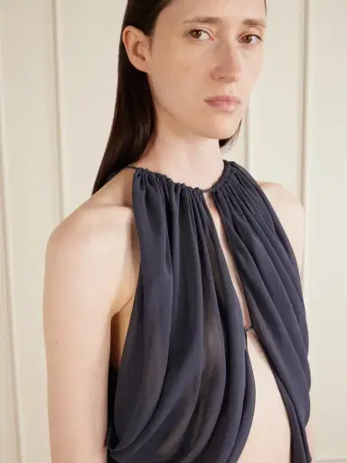 Aflalo Reysa Gathered Silk-crepe Top | Thumbnail 5 Aflalo Reysa Gathered Silk-crepe Top | Thumbnail 5