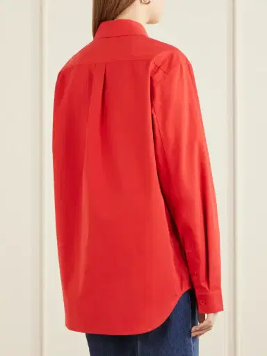 Tibi Easy Cotton-twill Gabardine Shirt | Thumbnail 4 Tibi Easy Cotton-twill Gabardine Shirt | Thumbnail 4