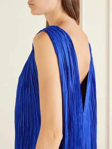 Aflalo Celestia Plissé-satin Maxi Dress | Thumbnail 4 Aflalo Celestia Plissé-satin Maxi Dress | Thumbnail 4