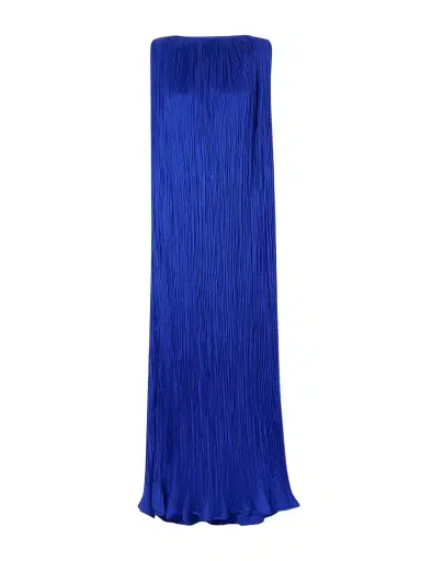 Aflalo Celestia Plissé-satin Maxi Dress | Thumbnail 1 Aflalo Celestia Plissé-satin Maxi Dress | Thumbnail 1