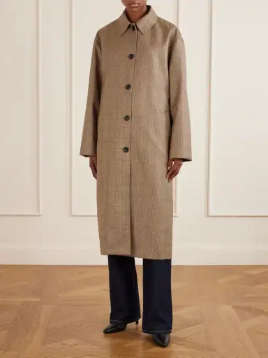 Nili Lotan Adrien Wool Long Coat | Thumbnail 3 Nili Lotan Adrien Wool Long Coat | Thumbnail 3