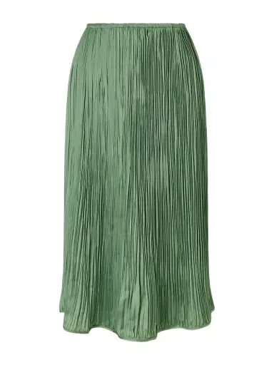 Aflalo Avelline Plissé-satin Midi Skirt | Thumbnail 1 Aflalo Avelline Plissé-satin Midi Skirt | Thumbnail 1