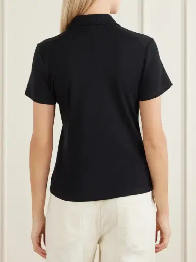 Nili Lotan Trayelle Merino Wool Polo Shirt | Thumbnail 4 Nili Lotan Trayelle Merino Wool Polo Shirt | Thumbnail 4