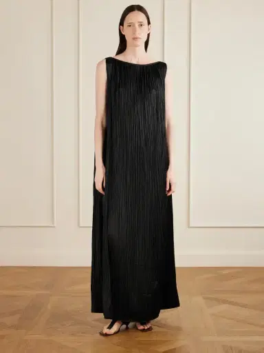 Aflalo Celestia Plissé-satin Maxi Dress | Thumbnail 2 Aflalo Celestia Plissé-satin Maxi Dress | Thumbnail 2