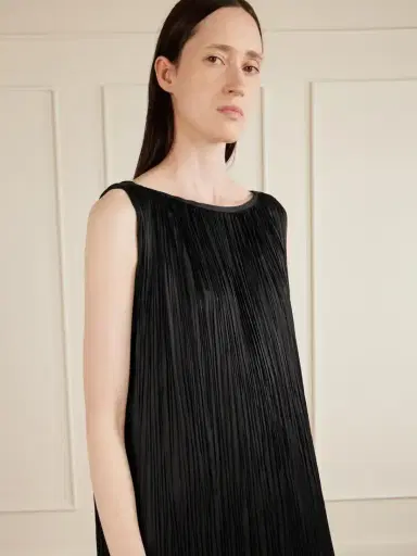 Aflalo Celestia Plissé-satin Maxi Dress | Thumbnail 4 Aflalo Celestia Plissé-satin Maxi Dress | Thumbnail 4