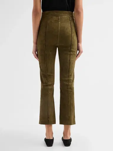 Simkhai Women's Veda Suede Crop Pants | Thumbnail 3 Simkhai Women's Veda Suede Crop Pants | Thumbnail 3